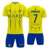 Original Trikotsatz AL NASSR Ronaldo 7 Heimtrikot 2023-24 Für Kinder